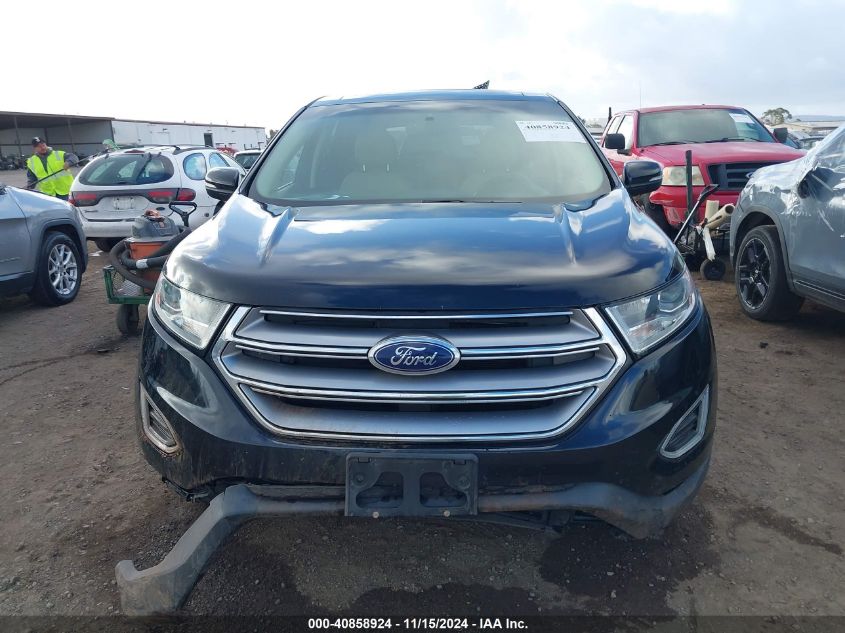 2017 Ford Edge Sel VIN: 2FMPK3J97HBC09961 Lot: 40858924