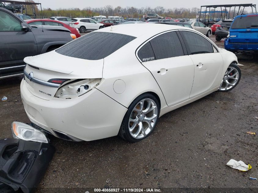 2014 Buick Regal Gs VIN: 2G4GT5GX3E9229576 Lot: 40858927