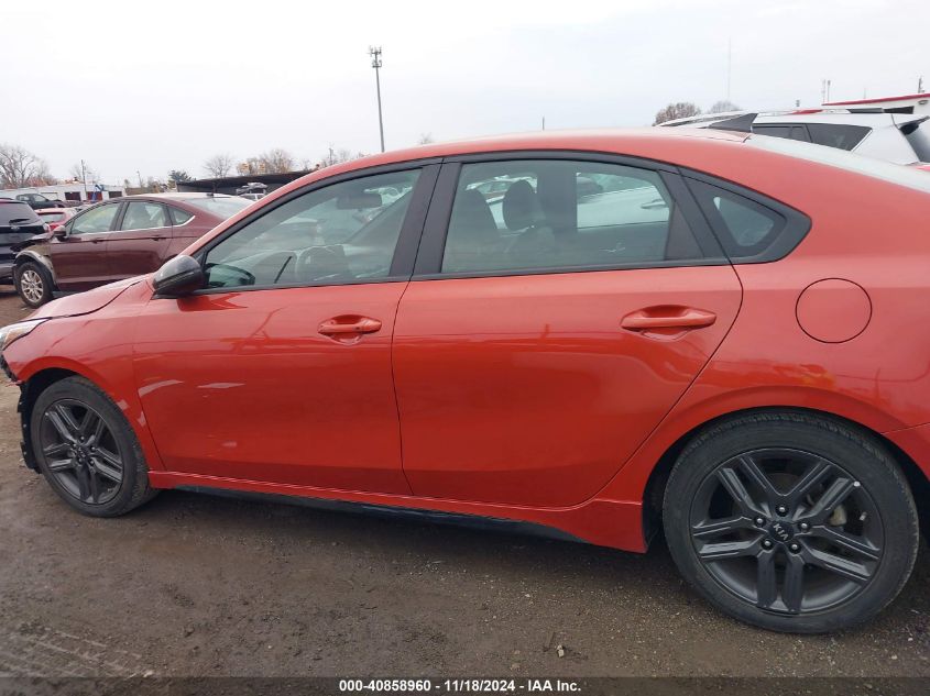 2021 Kia Forte Gt-Line VIN: 3KPF34AD9ME283473 Lot: 40858960