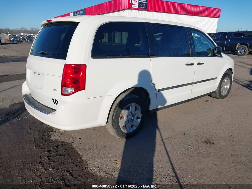 Vin: 2c4rdgag7cr277531, lot: 41348594, ram cargo c/v 20124