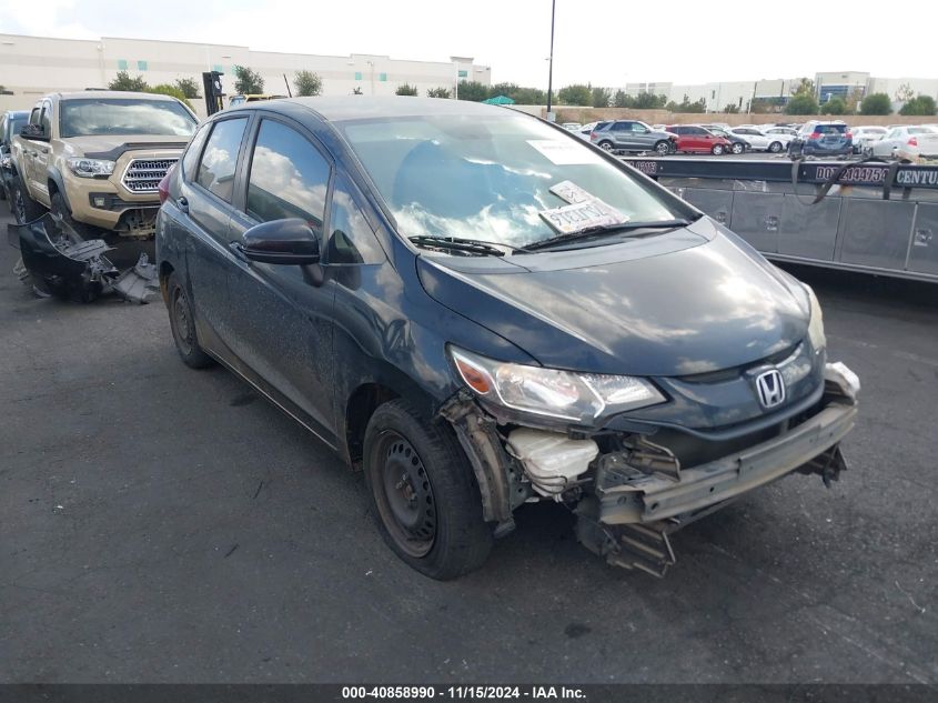 2016 Honda Fit Lx VIN: JHMGK5H52GX014312 Lot: 40858990