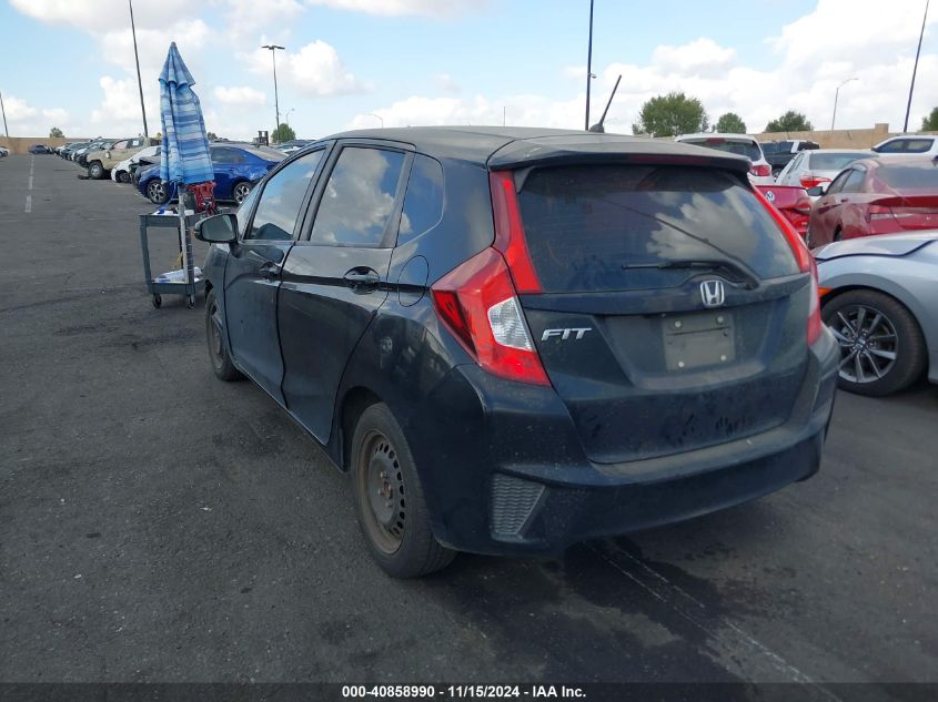 2016 Honda Fit Lx VIN: JHMGK5H52GX014312 Lot: 40858990