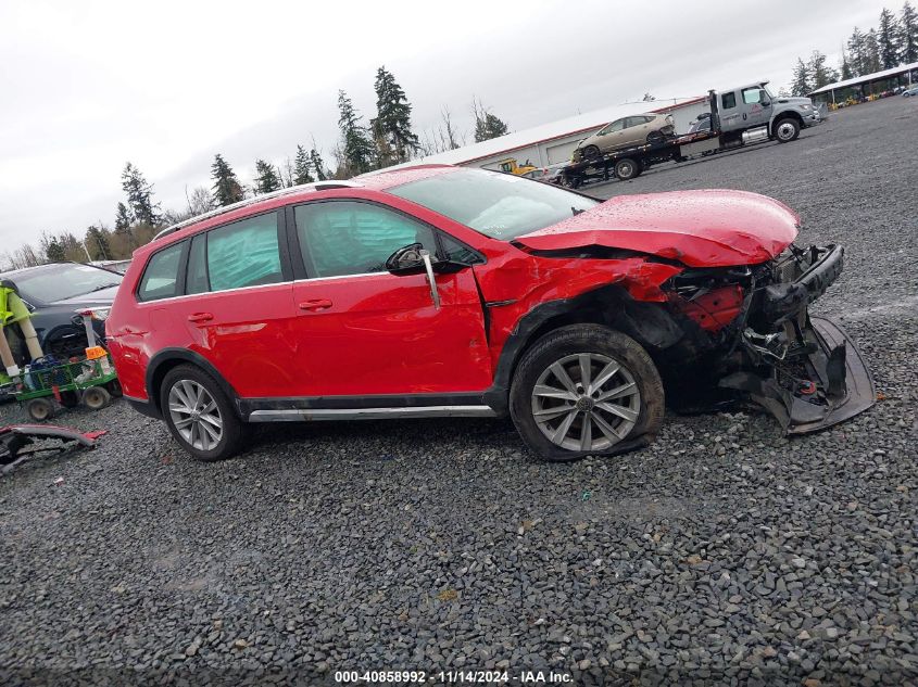 2017 Volkswagen Golf Alltrack Tsi S/Tsi Se/Tsi Sel VIN: 3VWH17AU3HM530494 Lot: 40858992