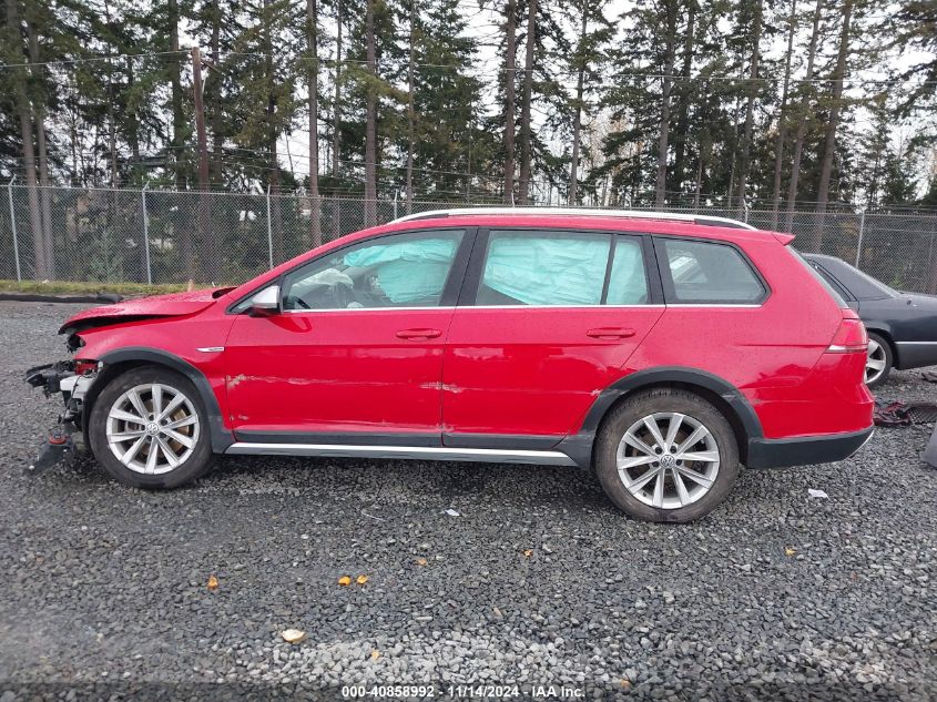 2017 Volkswagen Golf Alltrack Tsi S/Tsi Se/Tsi Sel VIN: 3VWH17AU3HM530494 Lot: 40858992