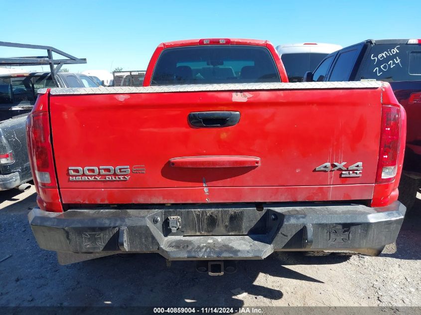 2004 Dodge Ram 3500 Slt/Laramie VIN: 3D7MU48C34G162823 Lot: 40859004