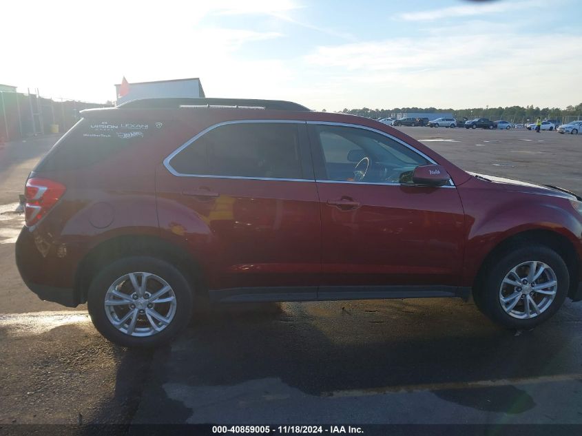 2016 Chevrolet Equinox Lt VIN: 2GNALCEK3G1134515 Lot: 40859005