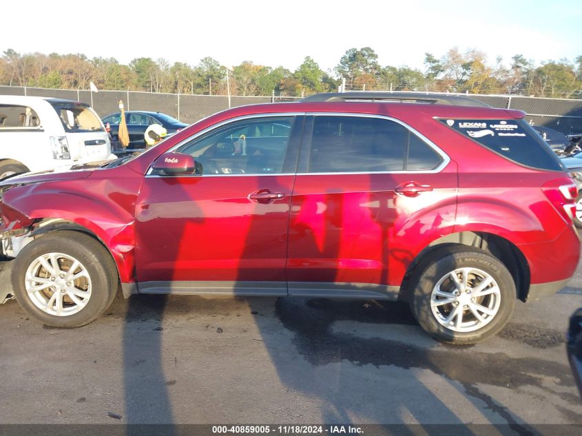 2016 Chevrolet Equinox Lt VIN: 2GNALCEK3G1134515 Lot: 40859005