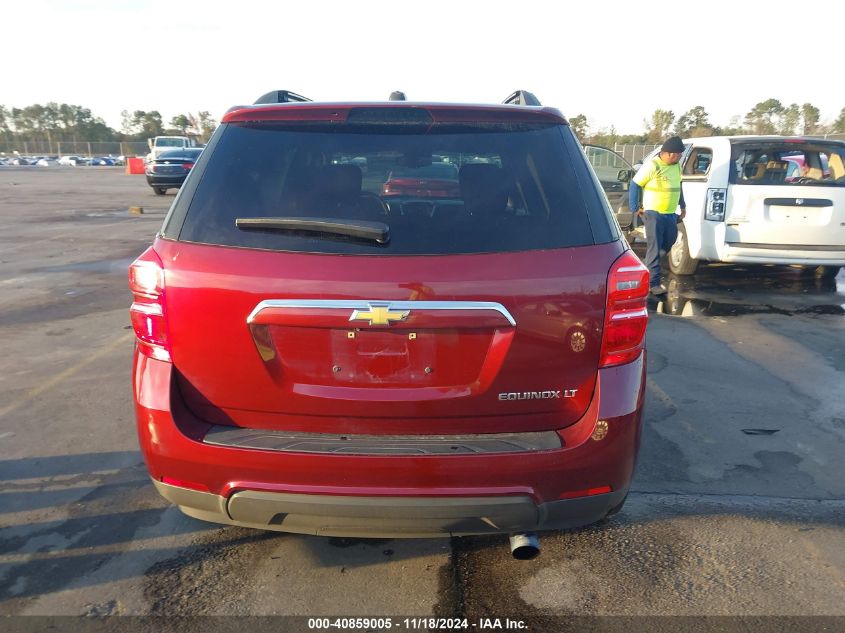 2016 Chevrolet Equinox Lt VIN: 2GNALCEK3G1134515 Lot: 40859005