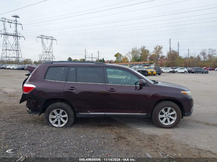 2011 Toyota Highlander Se V6 VIN: 5TDBK3EH2BS067024 Lot: 40859006