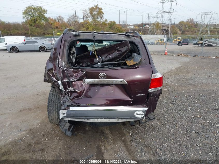 2011 Toyota Highlander Se V6 VIN: 5TDBK3EH2BS067024 Lot: 40859006