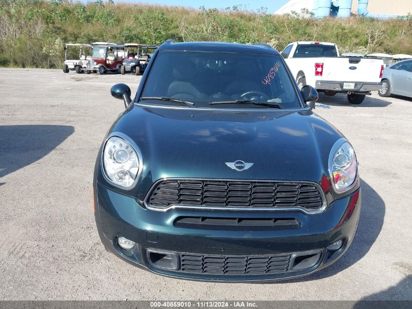 2012 Mini Cooper S Countryman VIN: WMWZC3C5XCWM27451 Lot: 40859010