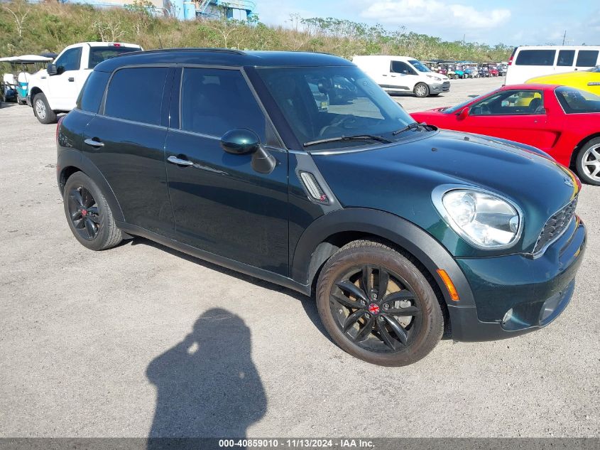 2012 Mini Cooper S Countryman VIN: WMWZC3C5XCWM27451 Lot: 40859010