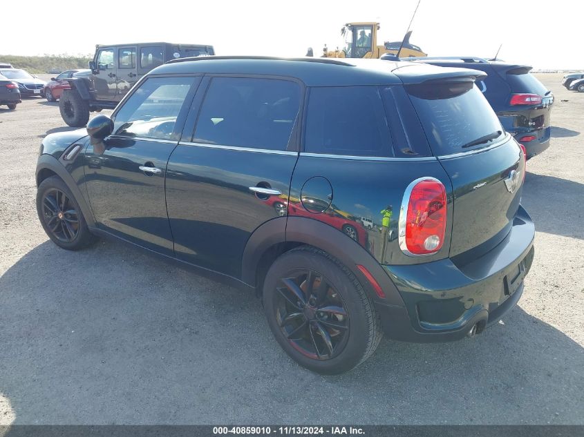 2012 Mini Cooper S Countryman VIN: WMWZC3C5XCWM27451 Lot: 40859010