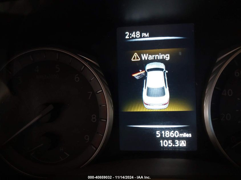 2019 Infiniti Q50 3.0T Red Sport 400 VIN: JN1FV7AR0KM801320 Lot: 40859032