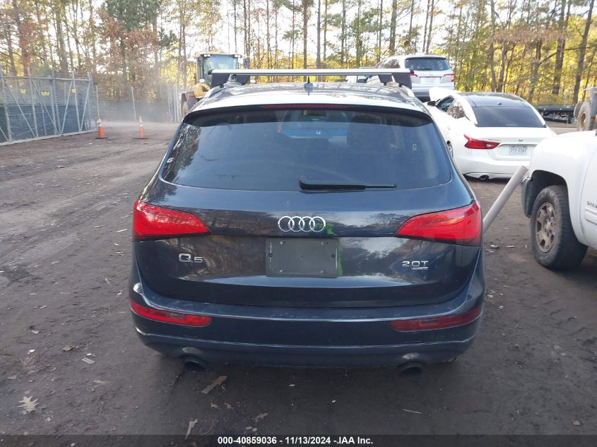 2014 Audi Q5 2.0T Premium VIN: WA1CFAFP6EA125618 Lot: 40859036