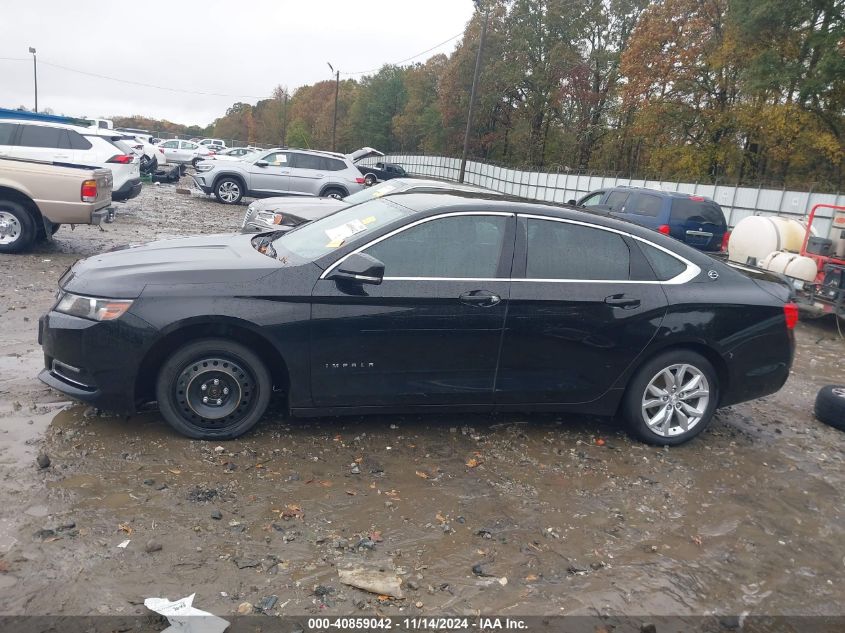 2017 Chevrolet Impala 1Lt VIN: 2G1105S37H9160640 Lot: 40859042