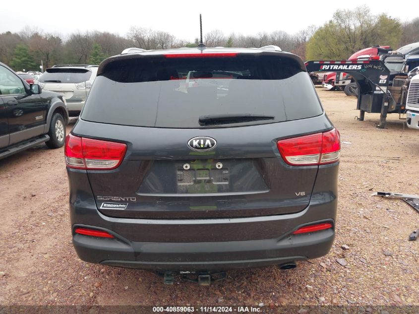 2017 Kia Sorento 3.3L Lx VIN: 5XYPGDA52HG240121 Lot: 40859063