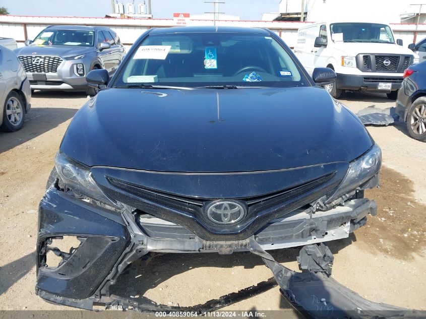 2021 Toyota Camry Se VIN: 4T1G11AK6MU529206 Lot: 40859064