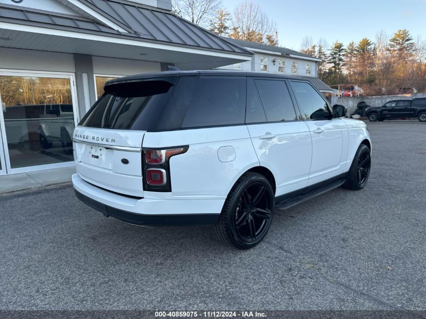 2018 Land Rover Range Rover Hse VIN: SALGS2RK1JA381161 Lot: 40859075