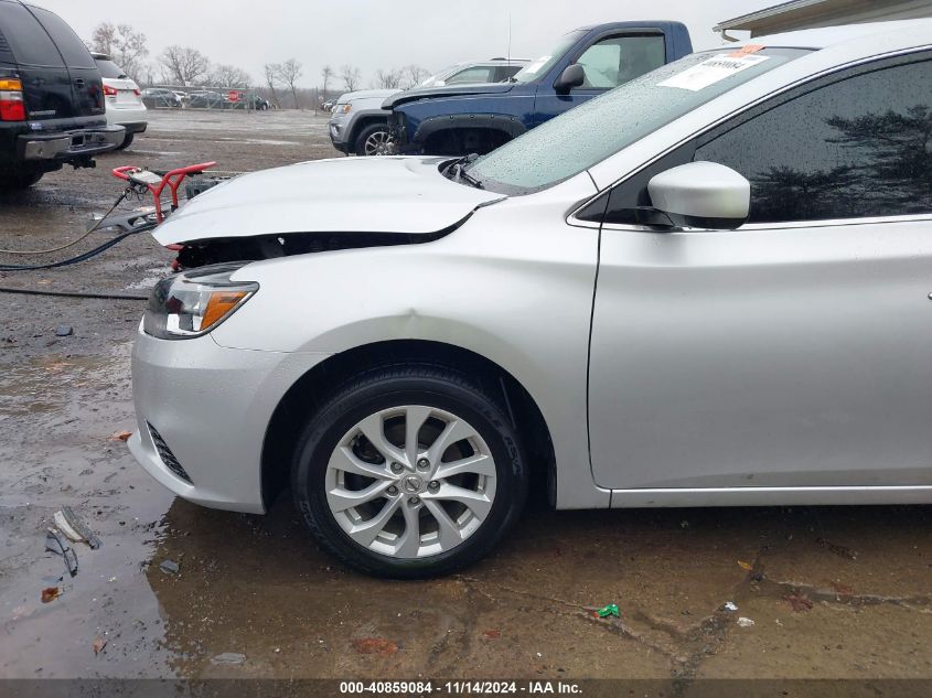 2018 Nissan Sentra Sv VIN: 3N1AB7AP6JL653331 Lot: 40859084