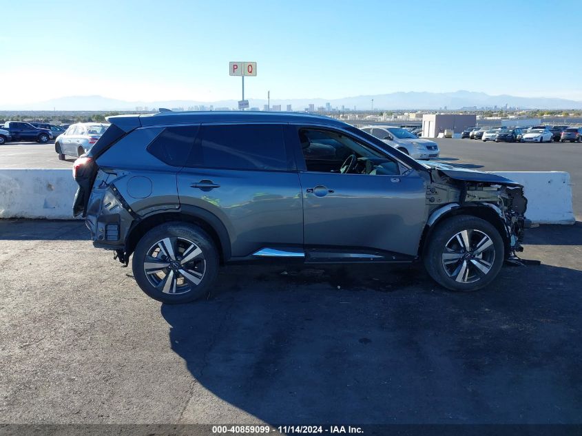 2023 Nissan Rogue Sl Intelligent Awd VIN: 5N1BT3CB5PC858406 Lot: 40859099