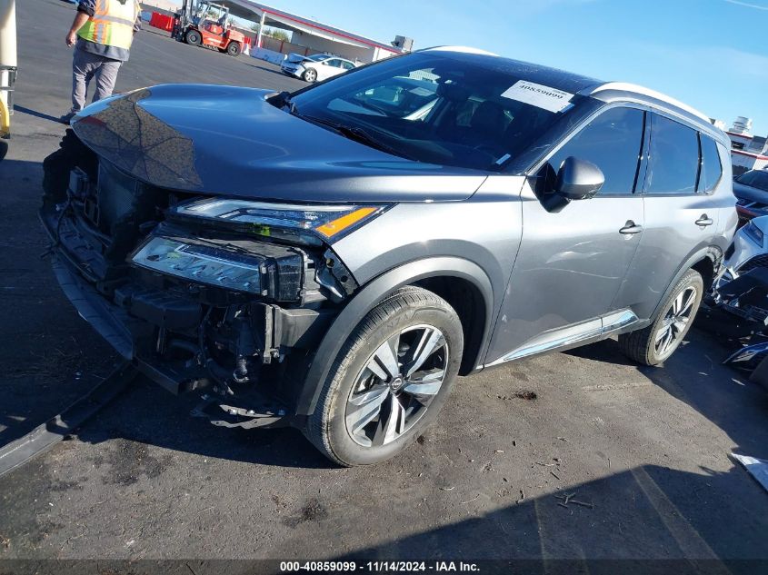 2023 Nissan Rogue Sl Intelligent Awd VIN: 5N1BT3CB5PC858406 Lot: 40859099