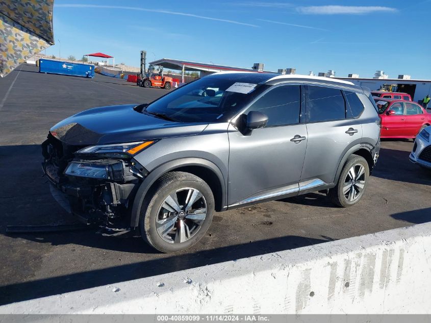 2023 Nissan Rogue Sl Intelligent Awd VIN: 5N1BT3CB5PC858406 Lot: 40859099