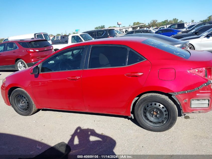 2015 Toyota Corolla Le VIN: 2T1BURHE7FC440975 Lot: 40859105