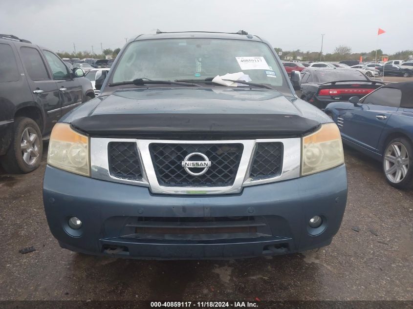 2011 Nissan Armada Platinum VIN: 5N1BA0NE9BN608854 Lot: 40859117