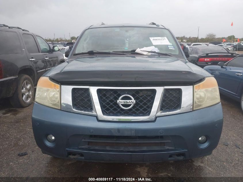 2011 Nissan Armada Platinum VIN: 5N1BA0NE9BN608854 Lot: 40859117