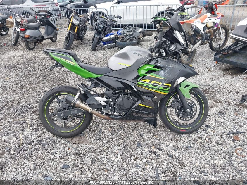 2021 Kawasaki Ex400 VIN: JKAEXKG17MDAD1314 Lot: 40859125