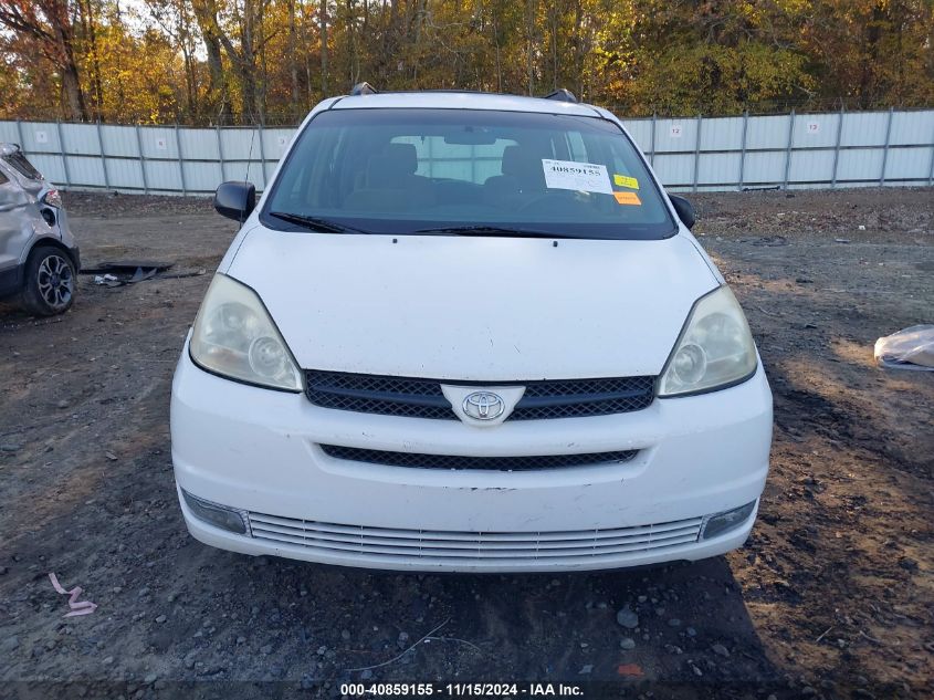 2005 Toyota Sienna Ce VIN: 5TDZA23C35S239889 Lot: 40859155