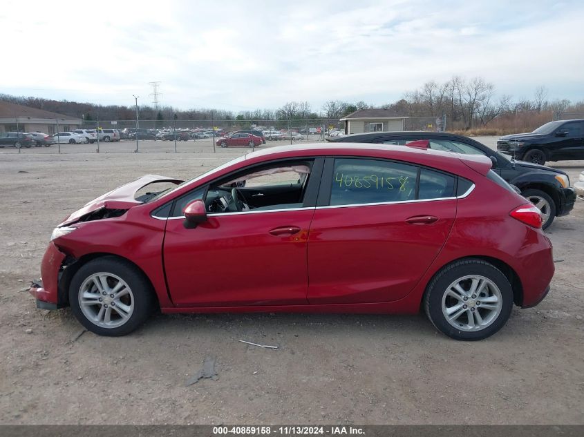 2017 Chevrolet Cruze Lt Auto VIN: 3G1BE6SM0HS552463 Lot: 40859158