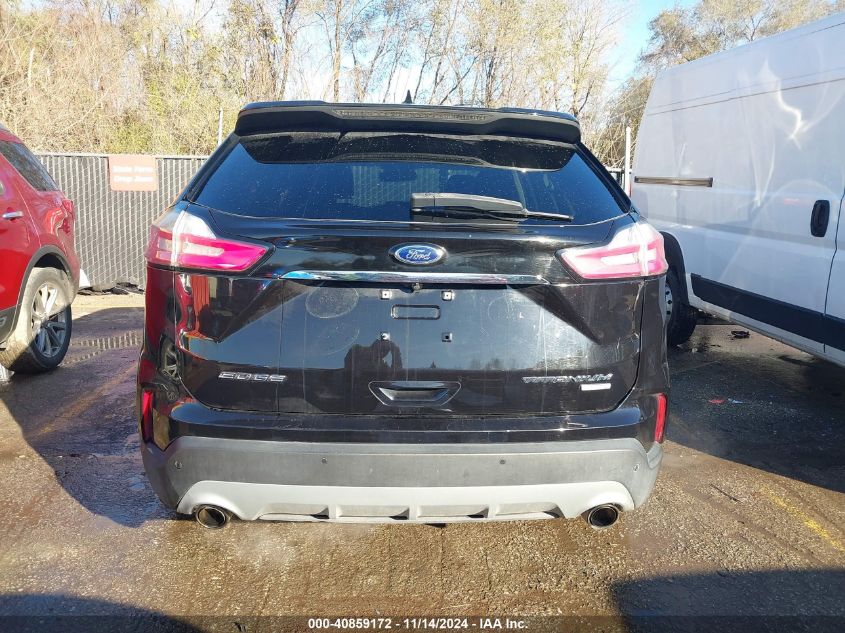 2020 Ford Edge Titanium VIN: 2FMPK3K9XLBA15822 Lot: 40859172