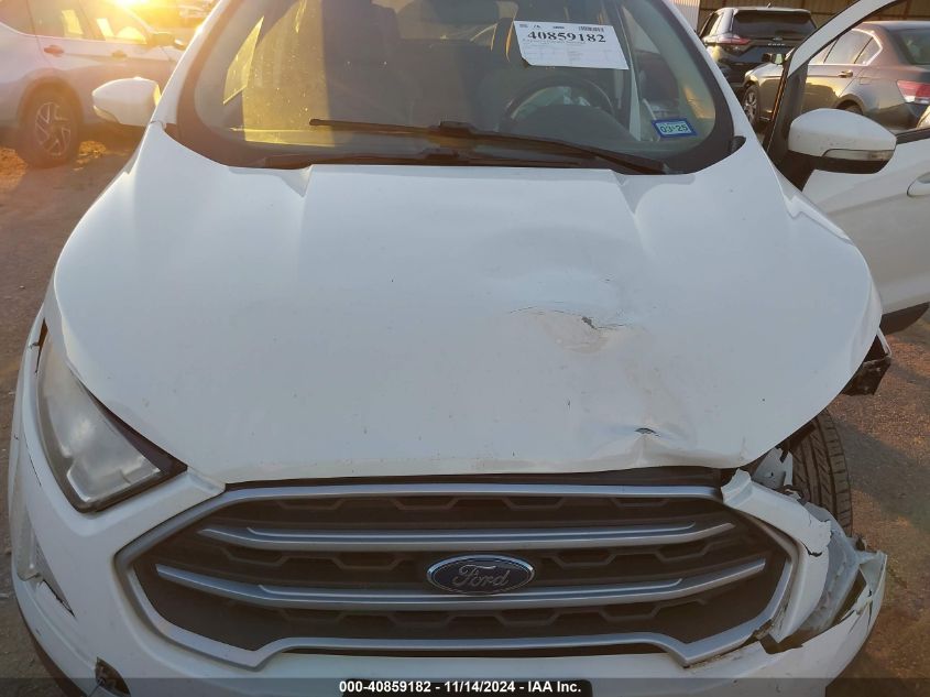 2019 Ford Ecosport Se VIN: MAJ3S2GE9KC271215 Lot: 40859182