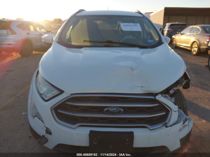 2019 Ford Ecosport Se VIN: MAJ3S2GE9KC271215 Lot: 40859182