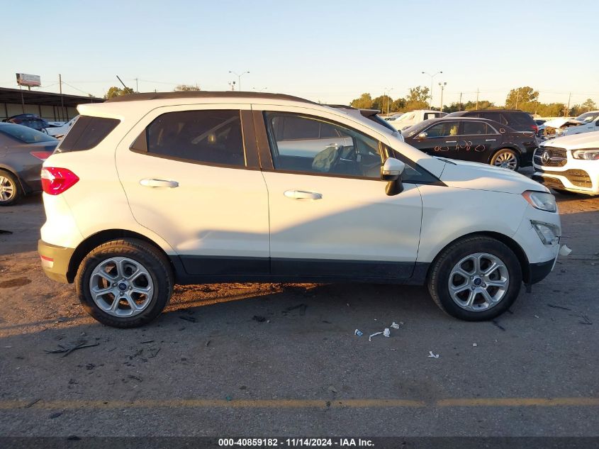 2019 Ford Ecosport Se VIN: MAJ3S2GE9KC271215 Lot: 40859182