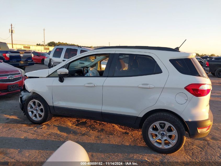 2019 Ford Ecosport Se VIN: MAJ3S2GE9KC271215 Lot: 40859182