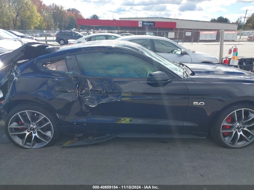 2016 Ford Mustang Gt Premium VIN: 1FA6P8CF5G5270817 Lot: 40859184