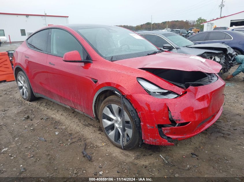 2023 TESLA MODEL Y AWD/LONG RANGE DUAL MOTOR ALL-WHEEL DRIVE - 7SAYGDEEXPF685584