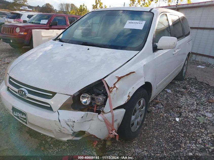 2007 Kia Sedona Lx VIN: KNDMB233676107946 Lot: 40859193