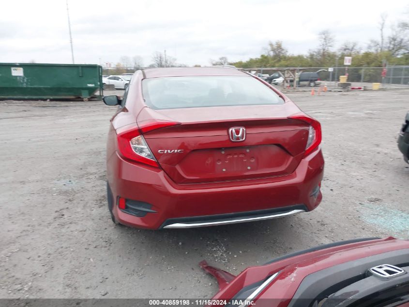 2019 Honda Civic Lx VIN: 19XFC2F65KE050041 Lot: 40859198