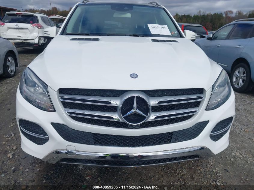 2016 Mercedes-Benz Gle 350 VIN: 4JGDA5JB7GA625118 Lot: 40859205