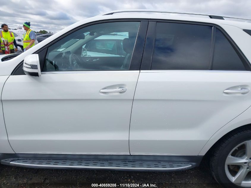 2016 Mercedes-Benz Gle 350 VIN: 4JGDA5JB7GA625118 Lot: 40859205