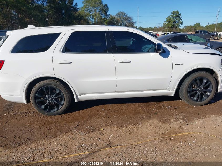 2020 Dodge Durango R/T Rwd VIN: 1C4SDHCT6LC393474 Lot: 40859210