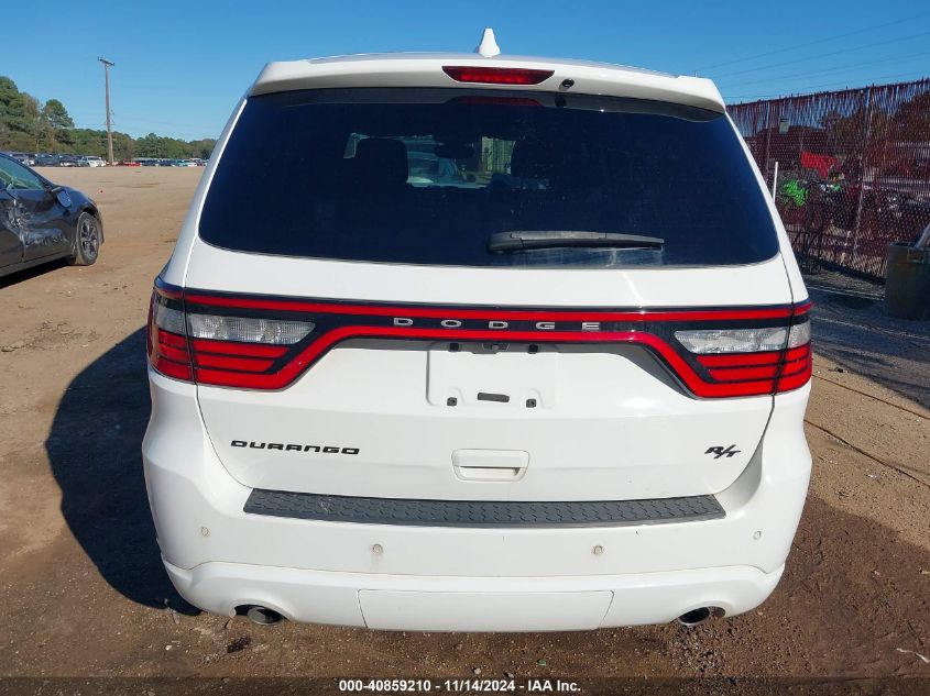 2020 Dodge Durango R/T Rwd VIN: 1C4SDHCT6LC393474 Lot: 40859210