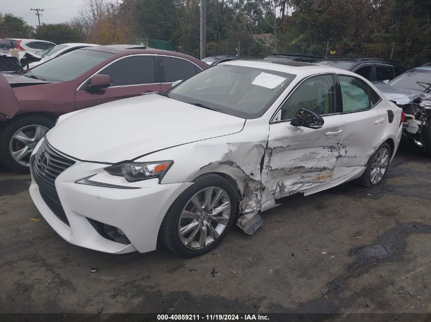 VIN JTHCF1D26F5020650 2015 Lexus IS, 250 no.2