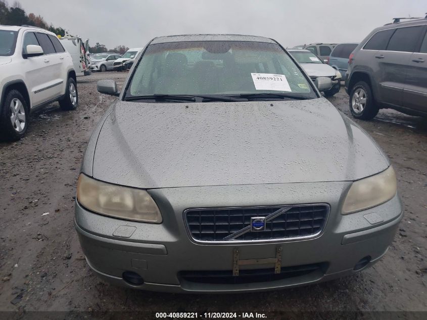 2006 Volvo S60 2.5T VIN: YV1RH592662536542 Lot: 40859221