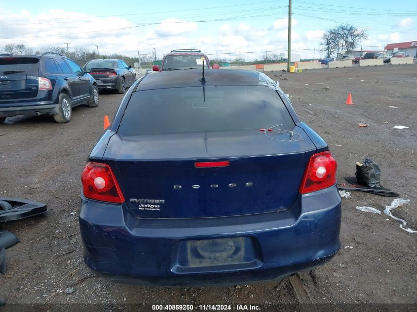 2014 Dodge Avenger Se VIN: 1C3CDZAB8EN109536 Lot: 40859250