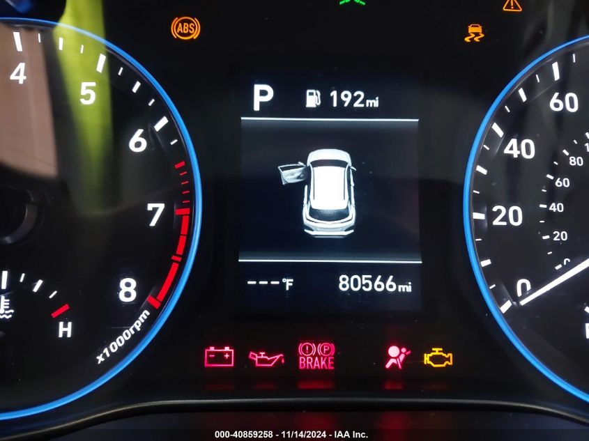 2021 HYUNDAI KONA VIN: KM8K1CAA3MU663328